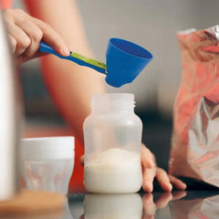 2-in-1 Measuring Spoon Funnel - Precision Kitchen Tool for Spices & Liquids