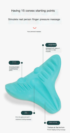 Neck Traction & Massage Pillow - Pain Relief & Relaxation