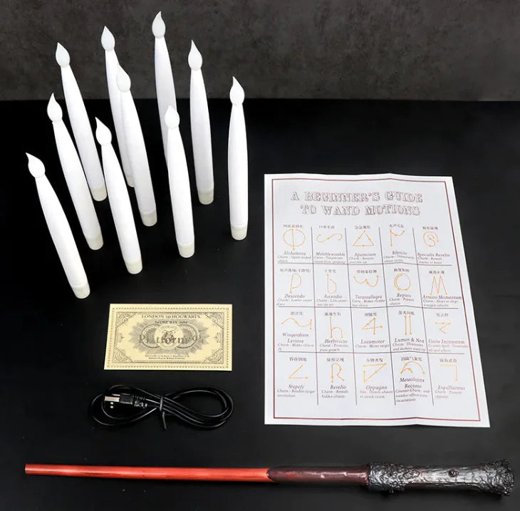 Magic Glow Floating Candles with Remote - Flameless LED Candles Set
