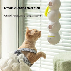 Smart Sensor Cat Teaser Toy - Interactive Feather Wand | Automatic Pet Entertainment
