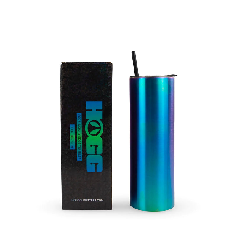 20oz SKINNY EDGE TUMBLER - ELECTRIC BLUE
