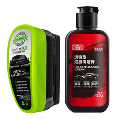 Premium Car Glass Oil Film Remover - 150ml Hydrophobic Windshield Coating