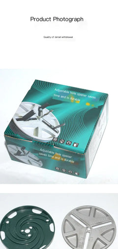 Professional Adjustable Wood Hole Saw - Precision Cutting Tool for Woodworking