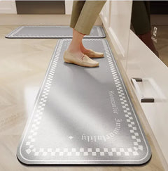 Premium Anti-Fatigue Kitchen Mat - Absorbent Non-Slip Floor Protection