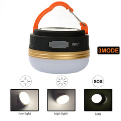 USB Rechargeable LED Camping Lantern - Bright Portable Outdoor Light