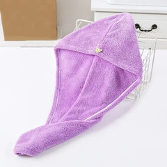 Ultra-Absorbent Microfiber Hair Towel - Quick Dry Hair Wrap for All Hair Types