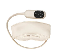 Head and Eye Massager with Heat - Rechargeable Stress Relief Device for Migraines & Eye Strain