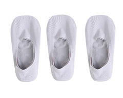 Men's Ultra-Thin Silicone Boat Socks - 3 Pairs | No-Show Anti-Slip Invisible Socks